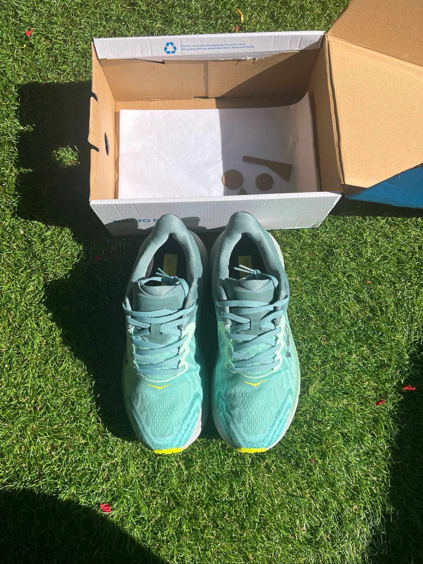 Blue Hoka Sneakers – photo 3